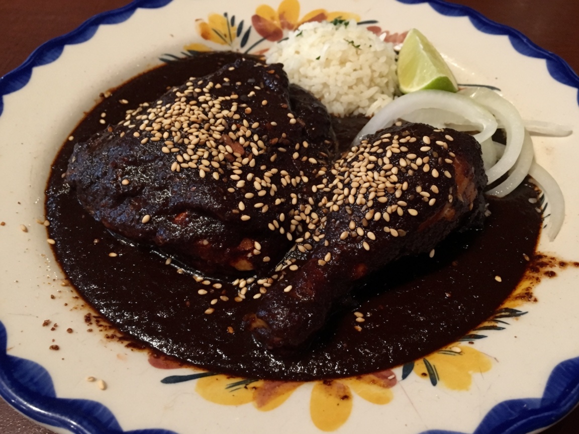 Chicken mole poblano